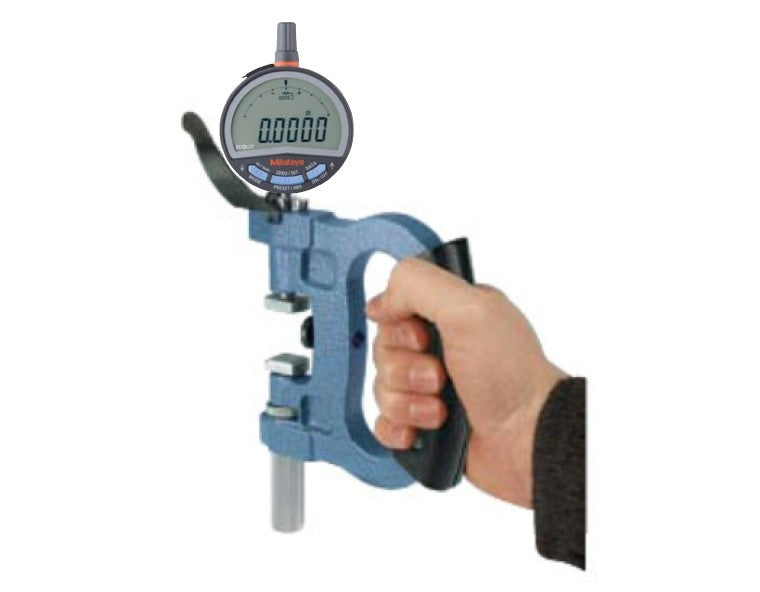 Mitutoyo Snap Gage w Mitutoyo Digital Indicator .0005" Res GreatGages