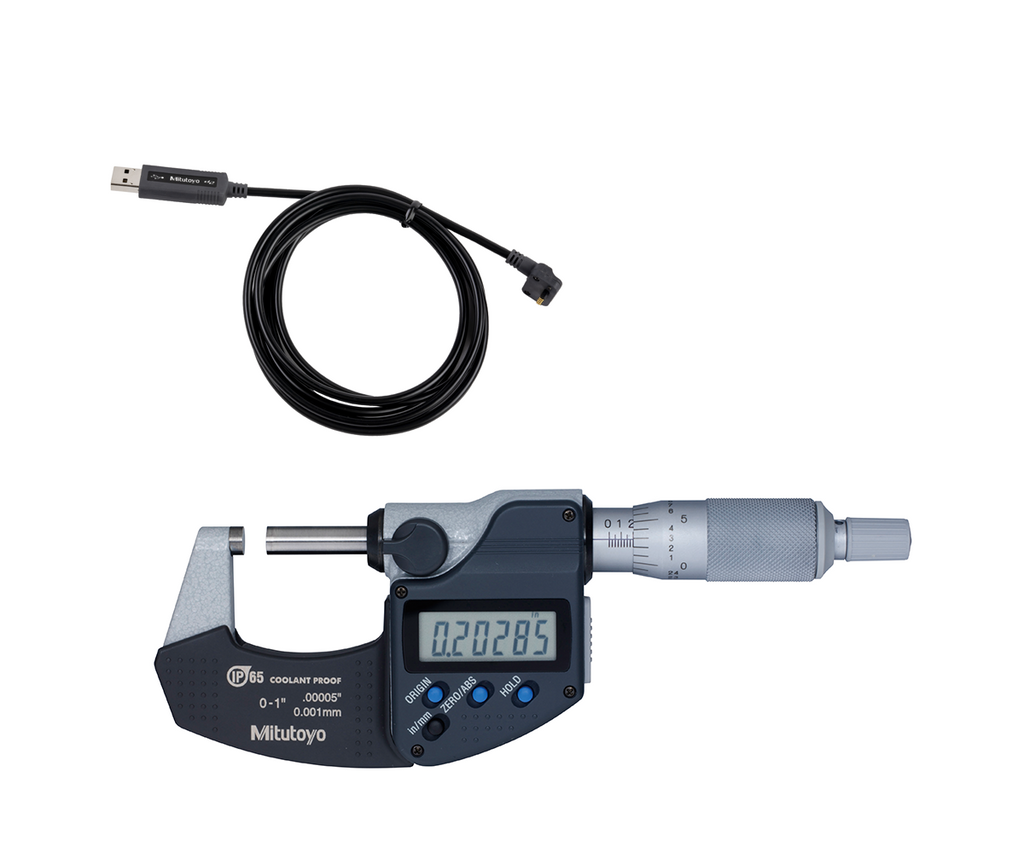 293-330-30-USB Mitutoyo Micrometer to USB Direct Package, 1