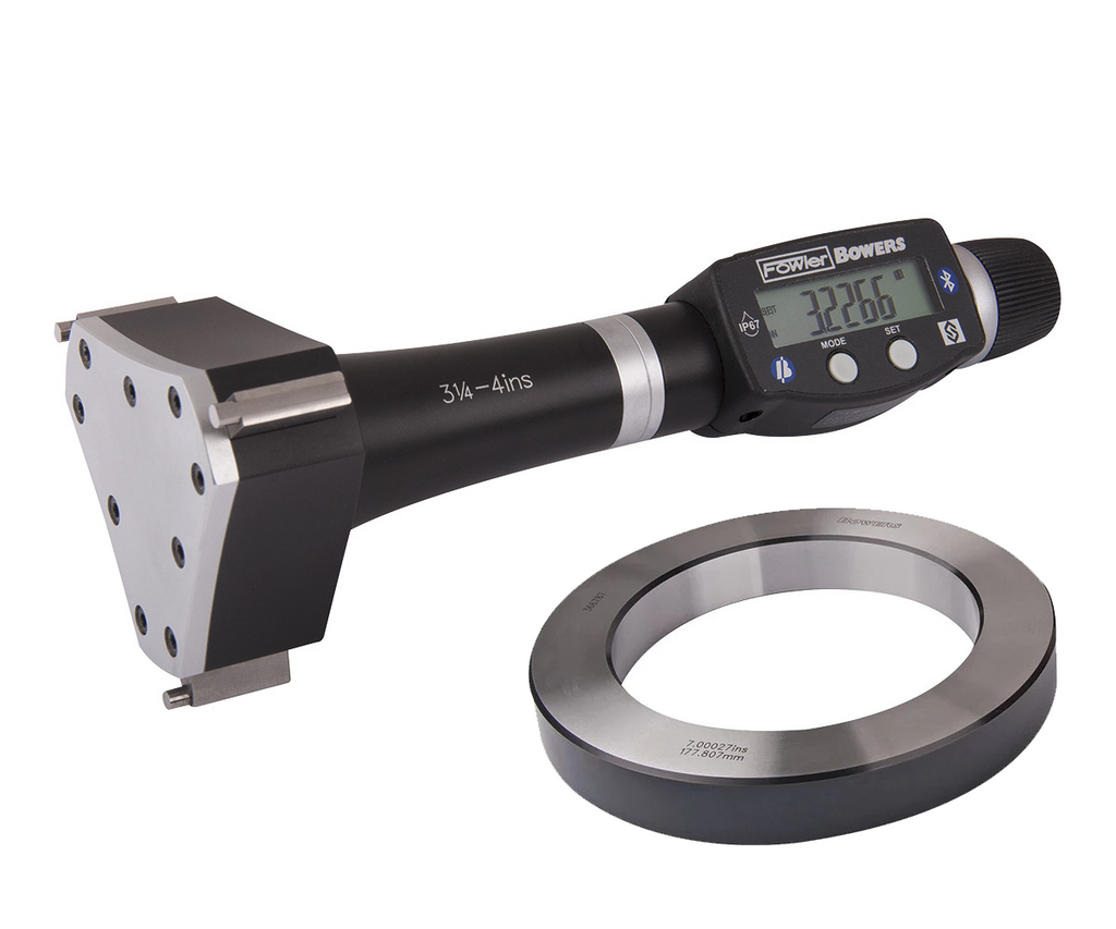 54-367-028-BT Fowler Digital Internal Micrometer 3.25-4