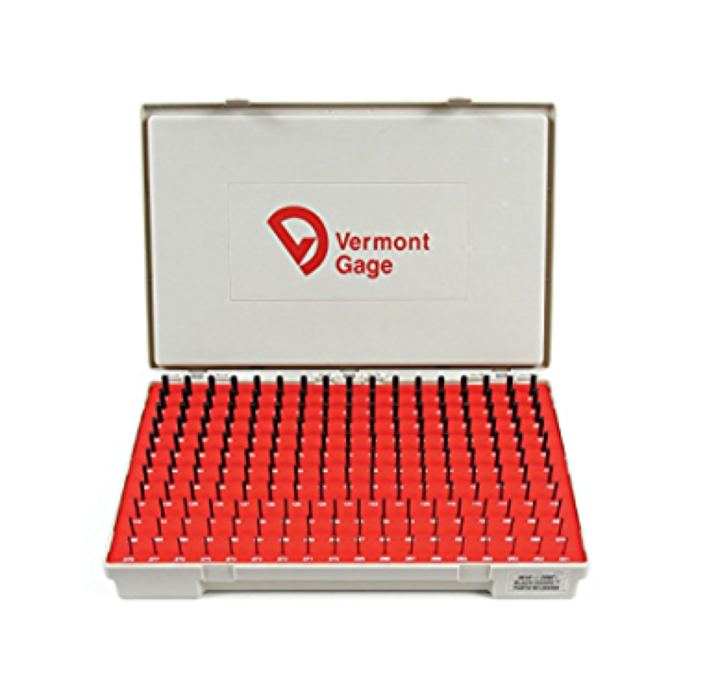 Vermont Black Guard Pin Set .0610 - .2500 Vermont Black Pin Gages Vermont   