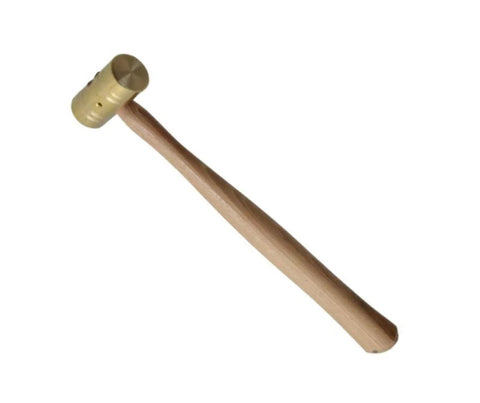 No-Mar Brass Head Hammer with Wood Handle - Various Sizes Hammers SPI 1.25