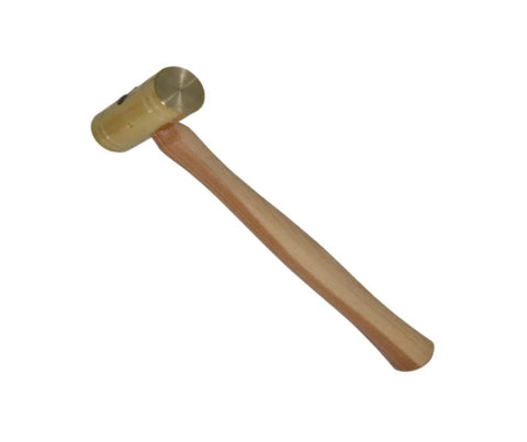 No-Mar Brass Head Hammer with Wood Handle - Various Sizes Hammers SPI 1.5