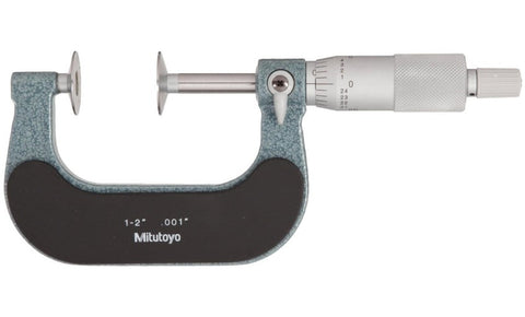 123-126 Mitutoyo Disc Micrometer 1-2