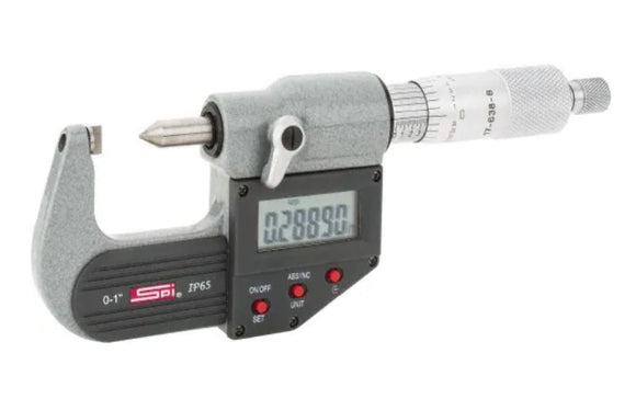 17-638-8 SPI Crimp Height Micrometer 0-1