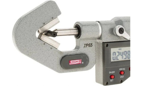 17-817-8 SPI Electronic V-Anvil Micrometer .40-.60