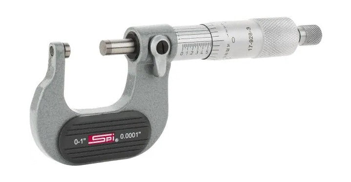 17-928-3 SPI Ball Anvil Micrometer 0-1