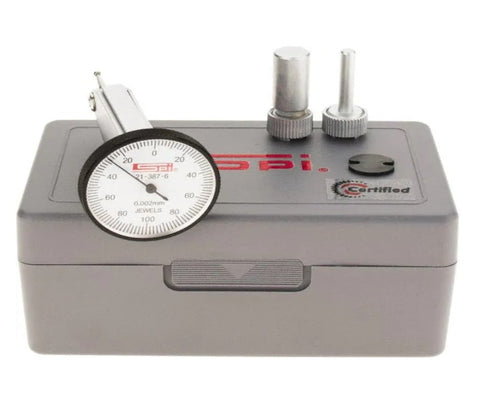 21-387-6 SPI Vertical Dial Test Indicator 0.2mm Range - .002mm Grad with cert Test Indicator SPI   
