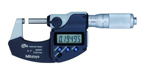 293-335-30-CAL Mitutoyo Digital Micrometer 0-1