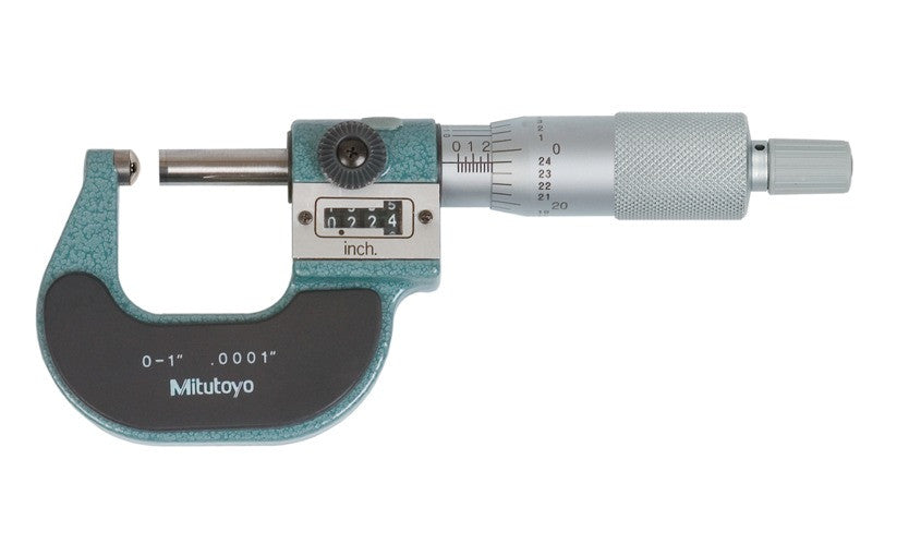 295-153 Mitutoyo Ball Anvil Micrometer 0-1