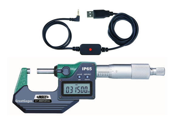 3101-200E-USB INSIZE Micrometer 8