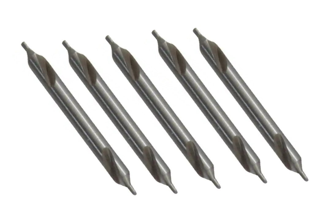 432674 Size 1, 60° Center Drill 5 Pc GreatGages