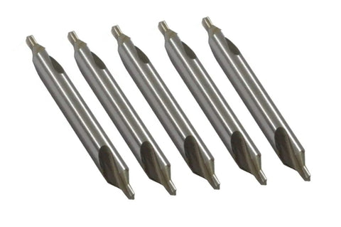 43-269-0 Size 3, 60° Center Drill 5 Pc Cutting Tools SPI   