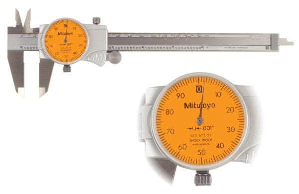 505-742-55J Mitutoyo Dial Caliper 6