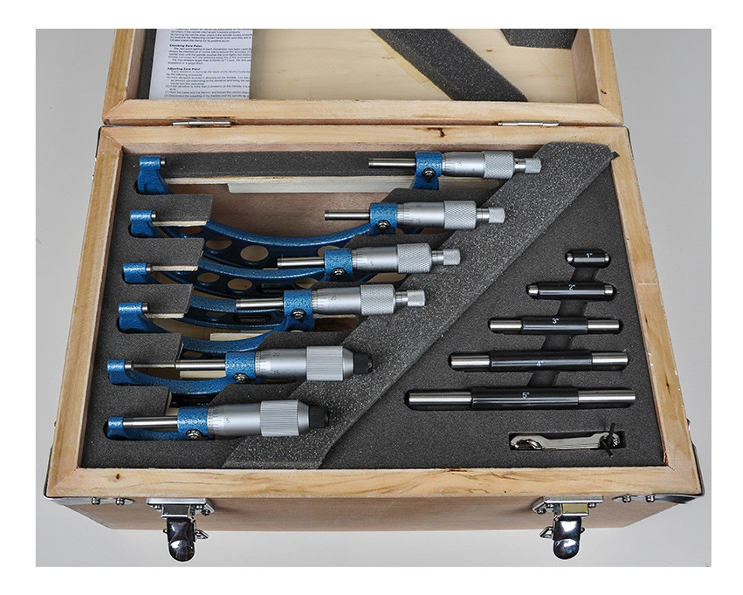 MIROS スターターキット 52-215-006-1 Fowler Micrometer Set 0-6