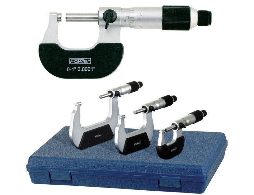 52-229-214 Fowler Micrometer Set 0-4