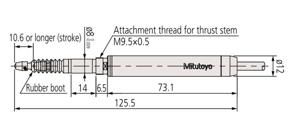 542-187 Mitutoyo Linear Gage 0.4