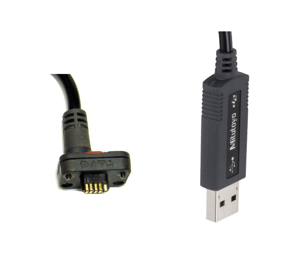 06AFM380A Mitutoyo IP67 Caliper USB Input Tool Direct Cable, Type A USB Gage Interface Cable Mitutoyo   