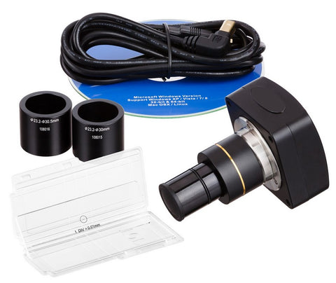SM4TPZ Video Microscope 3.5X - 90X Zoom w/Boom Stand & 3MP USB Camera Visual Inspection GreatGages   