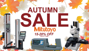 Mitutoyo Fall Sale Exclusive Discounts at GreatGages.com