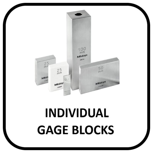 Individual Gage Blocks