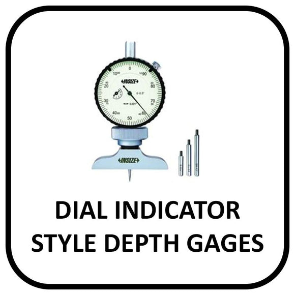 Dial Indicator Style Depth Gages