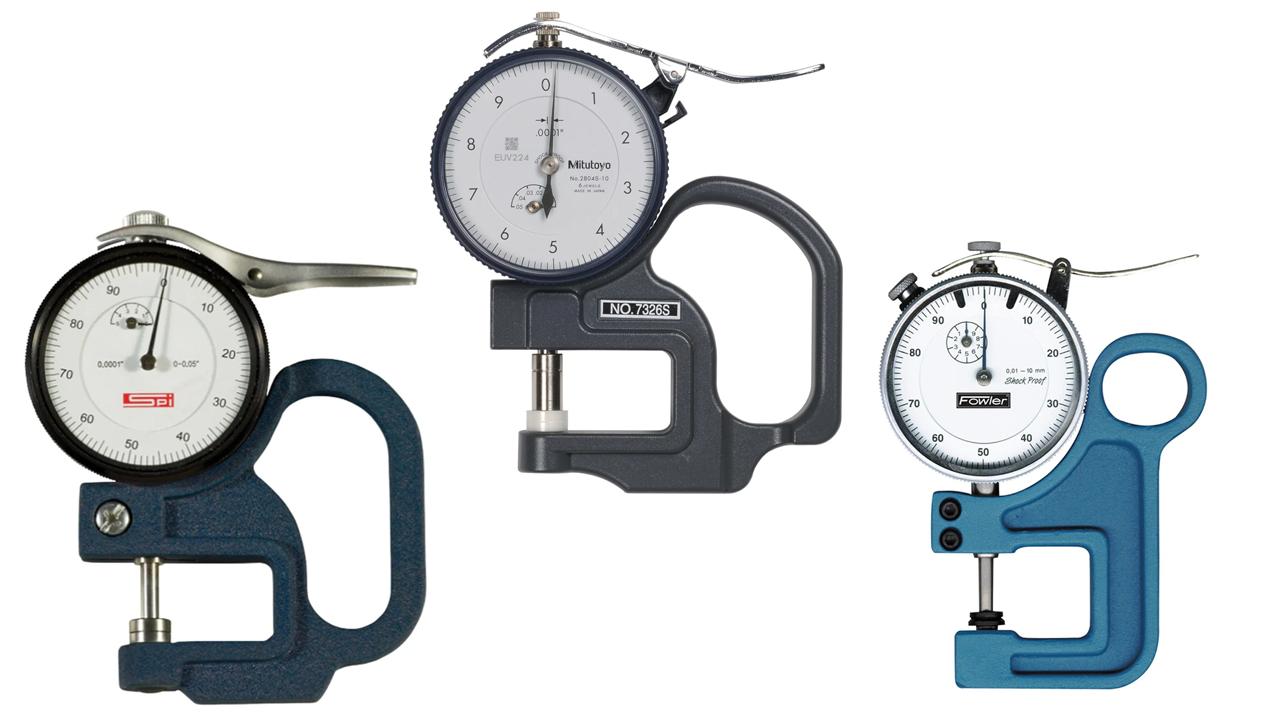 Dial Thickness Gages – GreatGages
