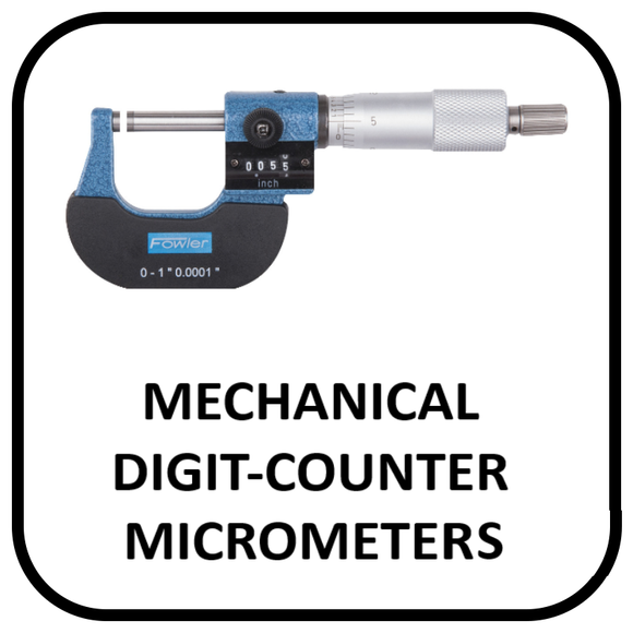 Mechanical Digit Counter Micrometers