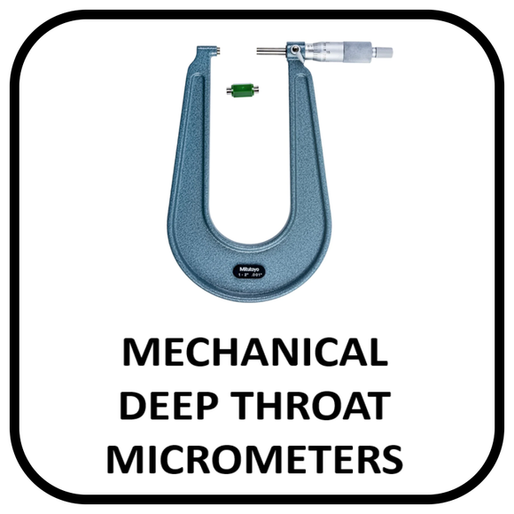 Standard Deep Throat Micrometers