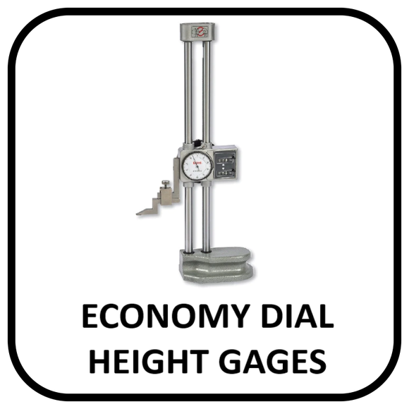 Economy Dial Height Gages