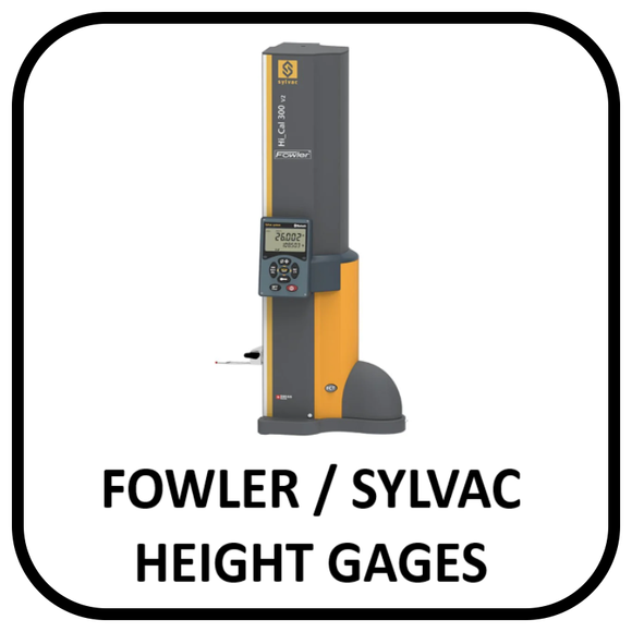 Fowler Hi Cal Height Gages