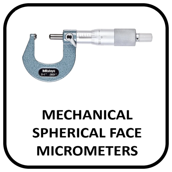 Standard Spherical Face Micrometers
