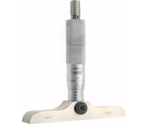 11-569-1 SPI Depth Micrometers 0-6