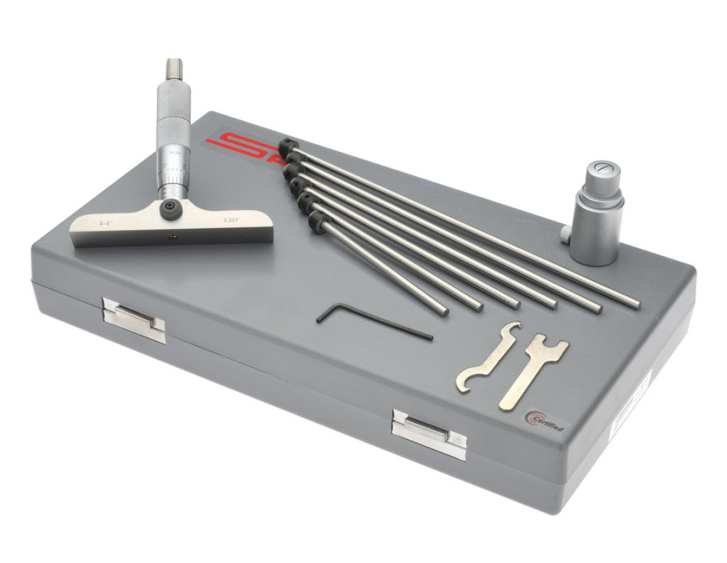 11-569-1 SPI Depth Micrometers 0-6