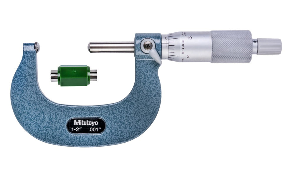 115-242 Mitutoyo Ball Anvil & Spindle Micrometer 1-2