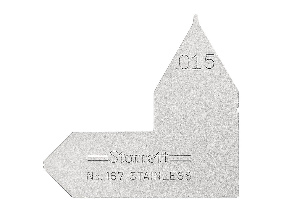 Starrett Radius Gages - Various Sizes