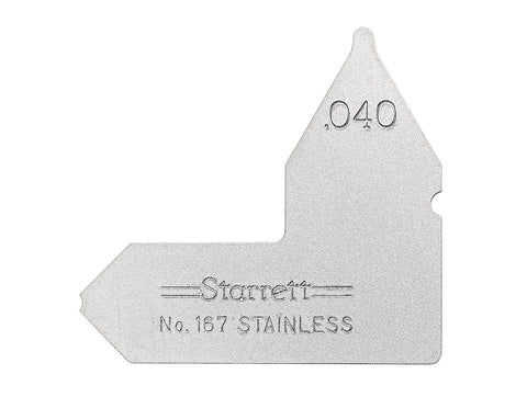 Starrett Radius Gages - Various Sizes