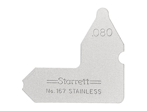Starrett Radius Gages - Various Sizes