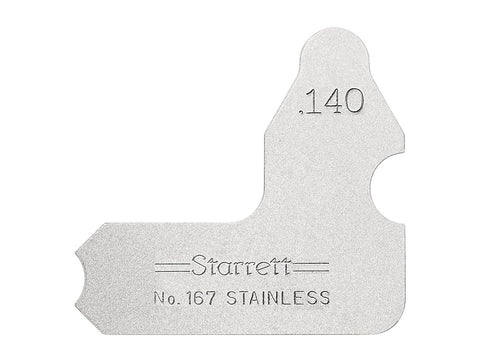 Starrett Radius Gages - Various Sizes