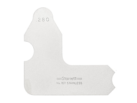 Starrett Radius Gages - Various Sizes