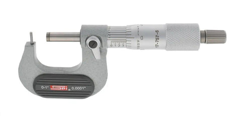 17-757-6 SPI Tube Micrometer Pin Anvil 0-1