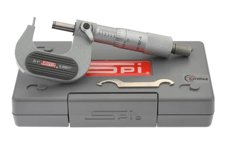 17-757-6 SPI Tube Micrometer Pin Anvil 0-1