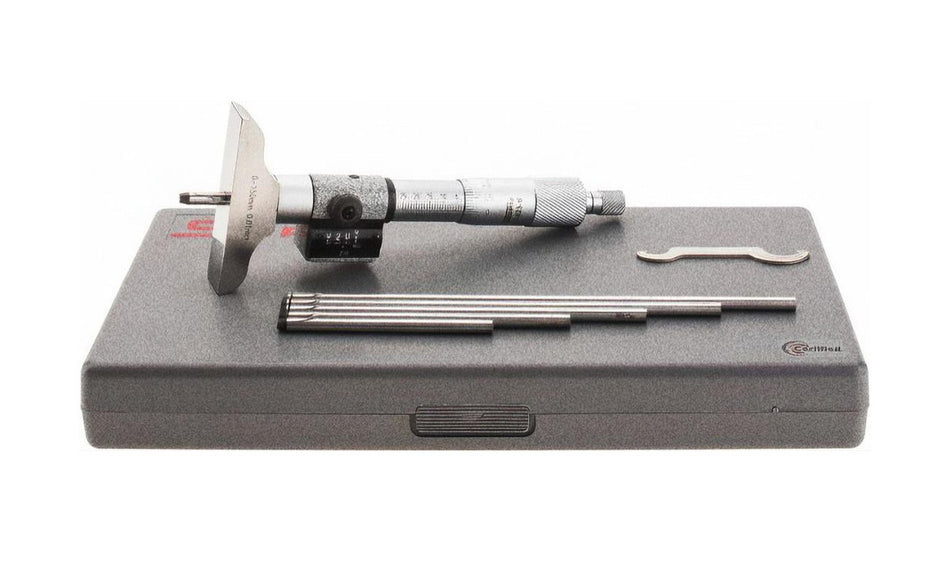 17-823-6 SPI Digit Depth Micrometer 0-150mm Range, 63mm Base
