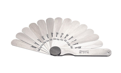 Starrett Feeler Gages - Thickness Gages - Various Sets