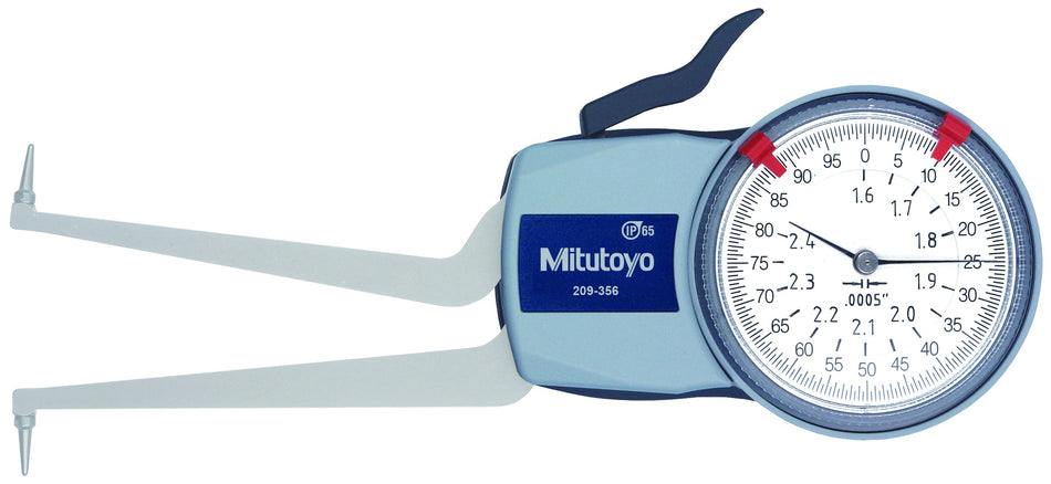 209-356 Mitutoyo Internal Dial Caliper-Type Gage 1.6" - 2.4"
