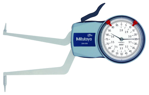 209-360 Mitutoyo Internal Dial Caliper-Type Gage 3.2
