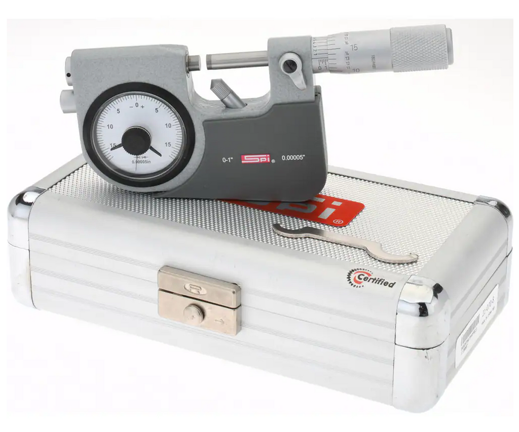 21-070-8 SPI Indicating Micrometer 0-1
