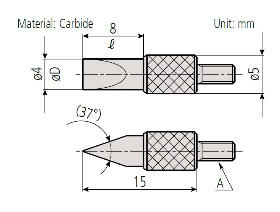 131282 AGD Knife Edge Point 30°