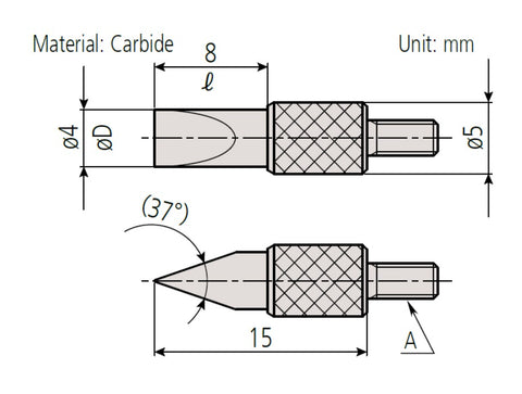 131282 AGD Knife Edge Point 30°