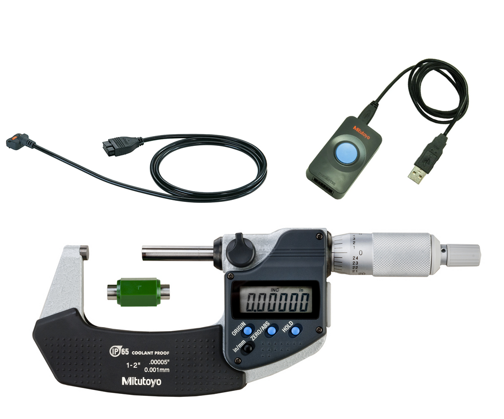 293-331-30-IP Mitutoyo Micrometer to USB Direct Package 1-2