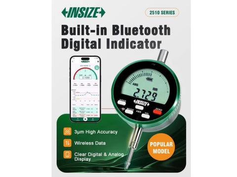 2510-101F INSIZE Bluetooth Digital Indicator 0.5